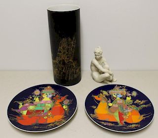 ROSENTHAL. Lot of 4 porcelains To Inc.