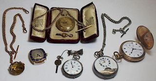 JEWELRY. Grouping of Men's Watches.