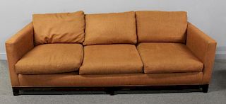 Quality Contemporary Upholstered Sofa Signed LEE.