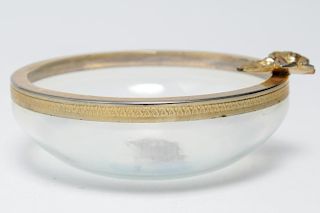 Italian Murano Glass Ormolu-Mounted Bowl