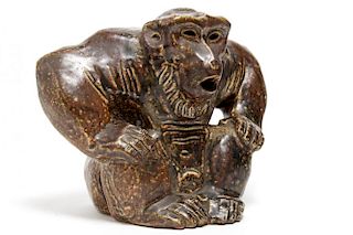 Royal Copenhagen Knud Kyhn Stoneware Gorilla