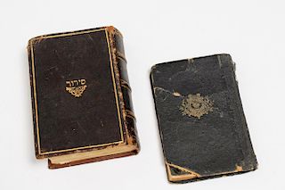 Judaica Prayer & Psalm Books, Antique, 2