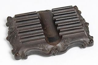 Victorian Pen Tray, in Carved Ebony Wood
