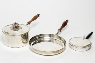 Continental Silver-Plate Pans & Serving Pieces