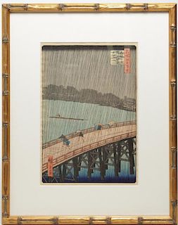 Utagawa Hiroshige (Japanese, 1797-1858)- Woodblock