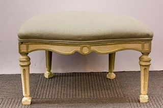French Directoire-Style Wood Bench