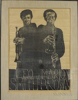 Stephen Hannock (American, b. 1951)      Leo Smith - Marion Brown