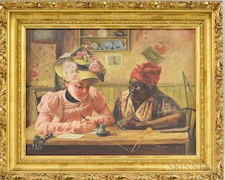 After Harry Herman Roseland (American, 1866-1950)      Dictating a Letter