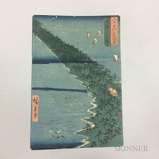 Utagawa Hiroshige (1797-1858), Ama no Hashidate, Tango Province