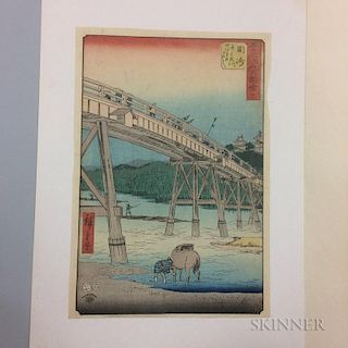 Utagawa Hiroshige (1797-1858), Okazaki