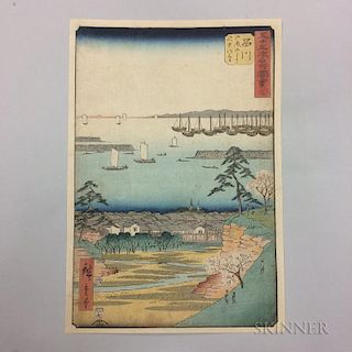 Utagawa Hiroshige (1797-1858), Shinagawa