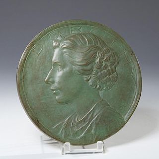 George Borst, bronze plaque