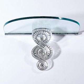 Lalique crystal 'Seville' bracket shelf