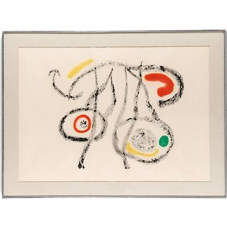Joan Miro, lithograph