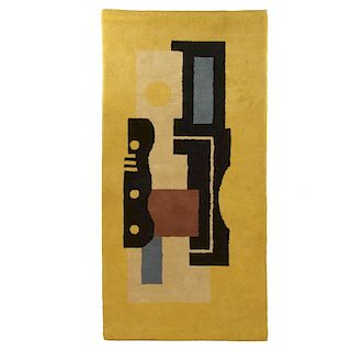 After Fernand Leger, wool pile tapestry