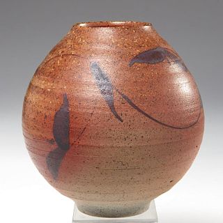 Malcom Wright studio pottery vase