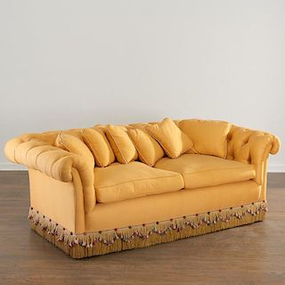Custom decorator Chesterfield sofa