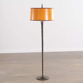 WP Sullivan bronze floor lamp