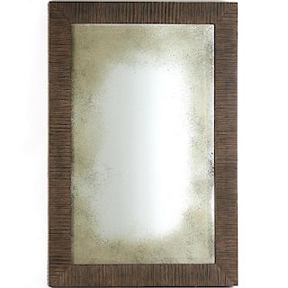 WP Sullivan patinated bronze mirror