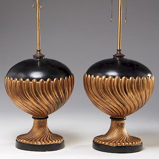 Pair Italian Neo-Classical style table lamps