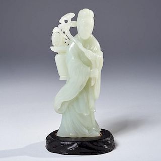 Chinese jade carving of Guanyin