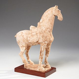 Tang style painted pottery horse