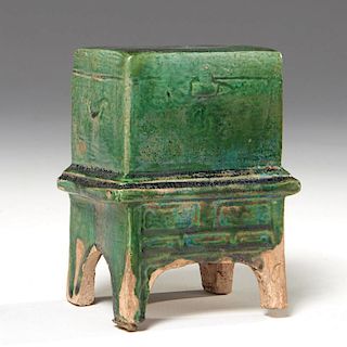 Old Chinese model of a traveling chest