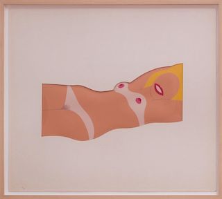 TOM WESSELAMNN (1931-2004): CUT OUT NUDE, FROM 11 POP ARTISTS VOLUME 1
