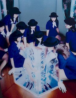 MIWA YANAGI (b. 1967): ELEVATOR GIRL HOUSE 3F