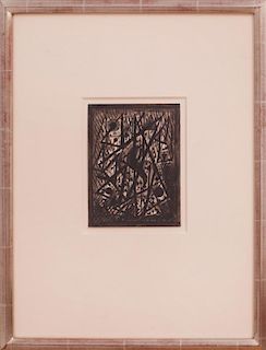 ABRAHAM WALKOWITZ (1878/80-1965): ABSTRACT COMPOSITION