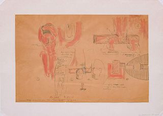 HANS HOKANSON (1925-1997): ASSEMBLY DRAWING FOR THE BICYCLIST