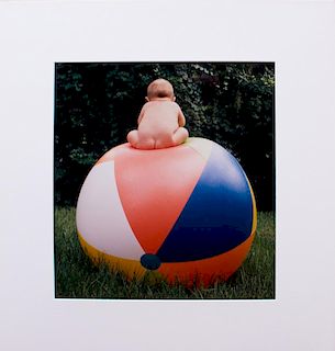 SUZANNE CAMP CROSBY: BABY ON BEACH BALL