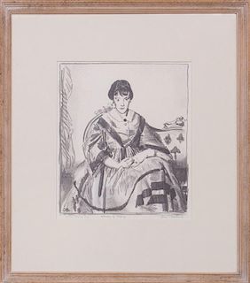 GEORGE BELLOWS (1882-1925): STUDY OF MARY