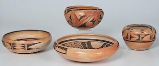Hopi Pottery Bowls