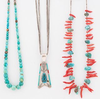 Collection of Pueblo Style Necklaces PLUS