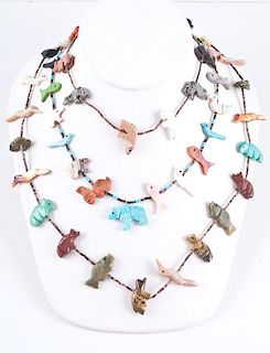 Fetish Necklaces, from Estate of Lorraine Abell (New Jersey, 1929-2015)