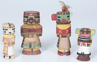 Collection of Route 66 Kachina Dolls