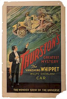 Thurston's Greatest Mystery. The Vanishing Whippet.
