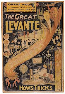 The Great Levante. Hows Tricks.