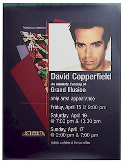 Foxwoods Presents David Copperfield. Fox Theater.