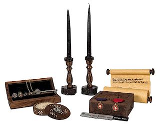 Collection of Stephen Minch Bizarre Magick Props.
