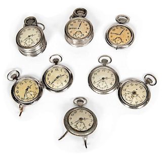 Multiplying and Manipulation Pocket Watches Collection.
