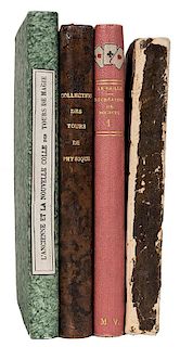 Lot of Four Mid-Nineteenth Century French Conjuring Books.