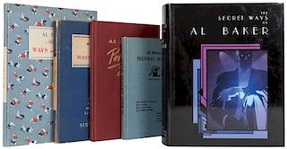 Group of Five Al Baker Magic Books.