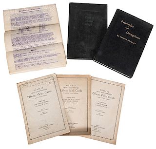 Group of Works by Buckley, Inscribed to Joseph Kolar.