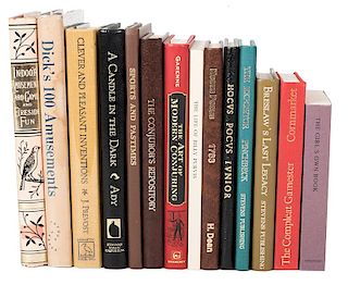 Group of 13 Fine Reprint and Facsimile Editions of Conjuring Classics.