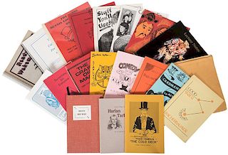 Lot of 24 Booklets and Lecture Notes on Magic.