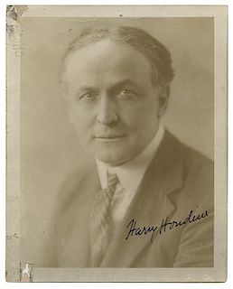 Portrait Photograph of Houdini.
