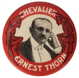 Chevalier Ernst Thorn Souvenir Advertising Pocket Mirror.