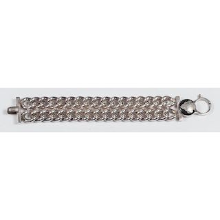 Gucci Men's Bracelet in Sterling Silver 102.7 Dwt.